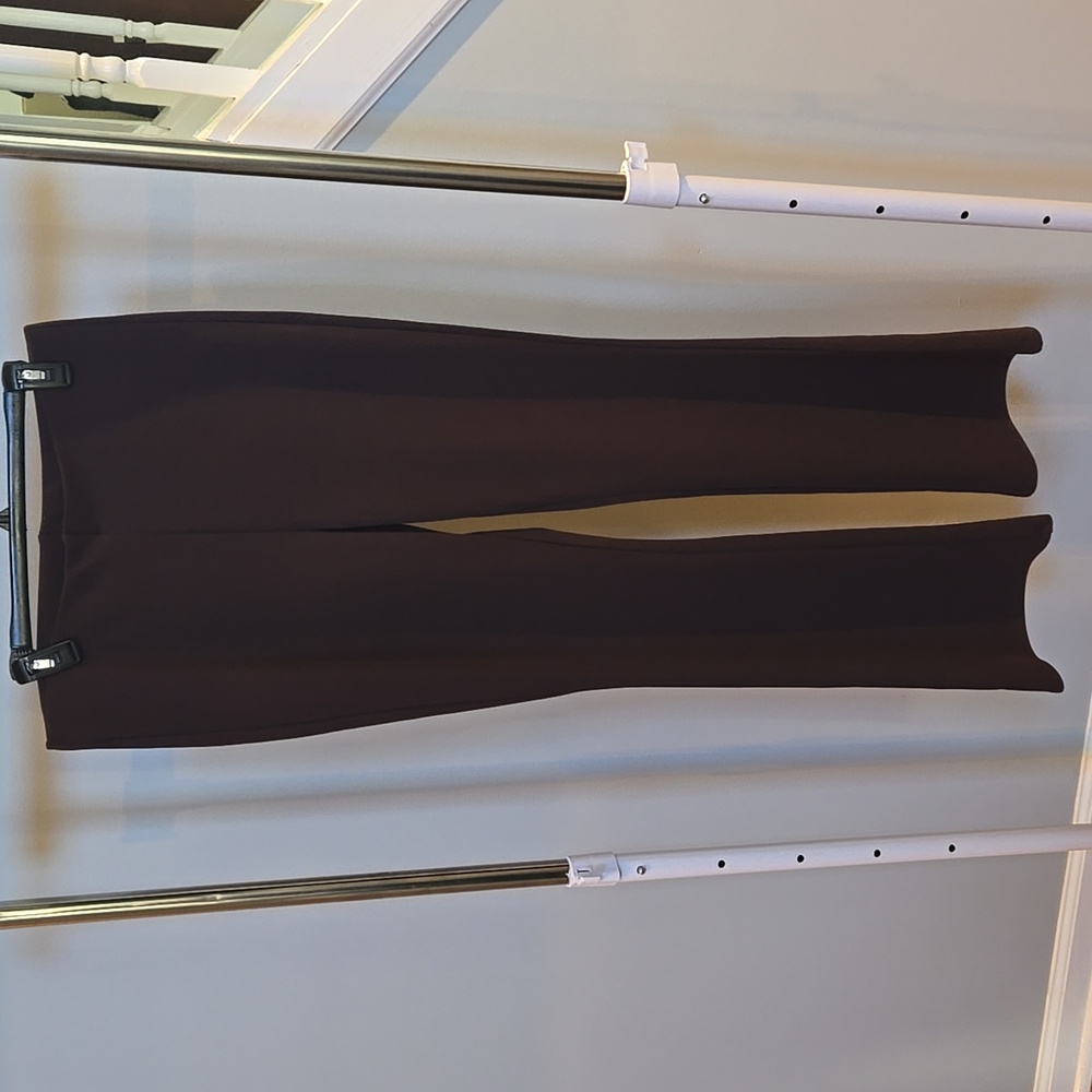 H&M Brown Pull-on Flare Pants, size Large. NWT.